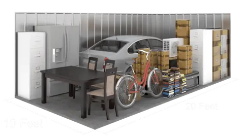 10x20 or larger storage unit at Savy Space Self Storage